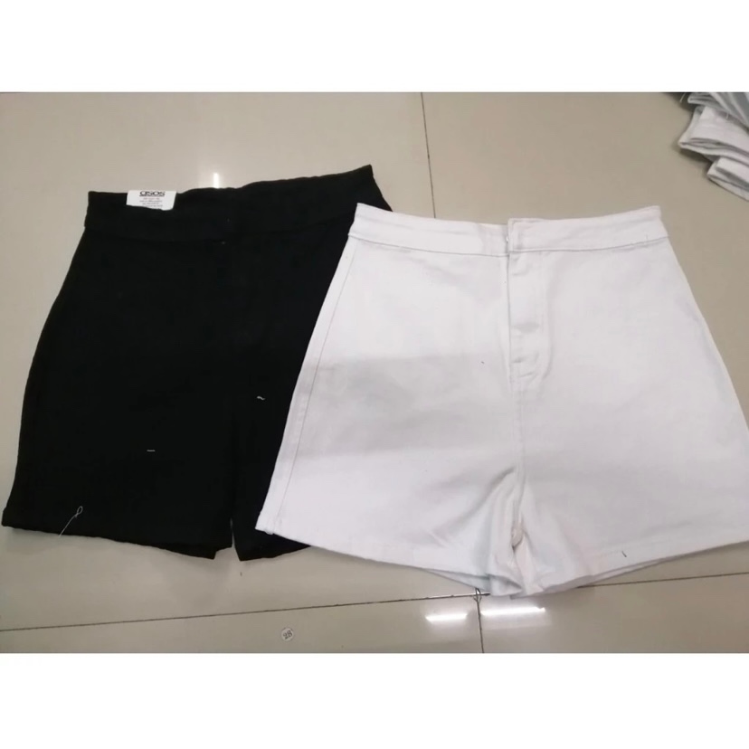 Quần Short Bò Nữ Cạp Cao-Gen Bụng