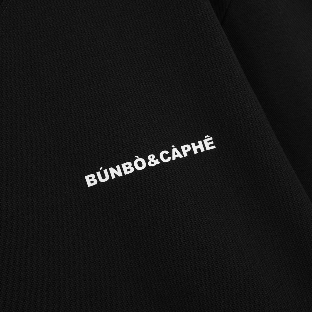"BÚNBÒ&CÀPHÊ" TEE | FORM OVERSIZE