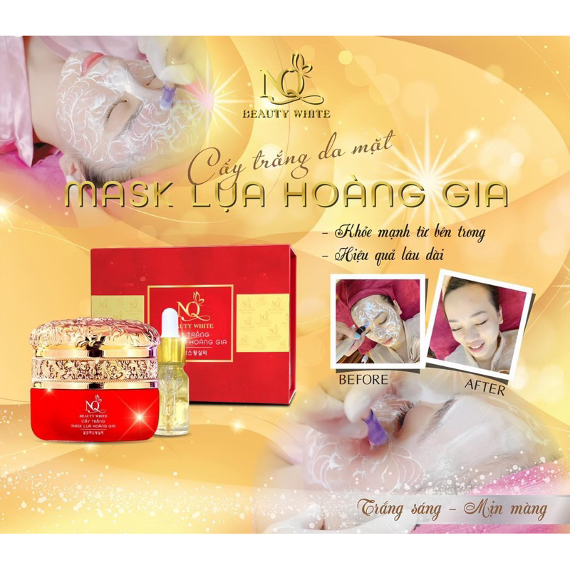 Cấy trắng lụa hoàng gia 4 món - Hàng loại 1