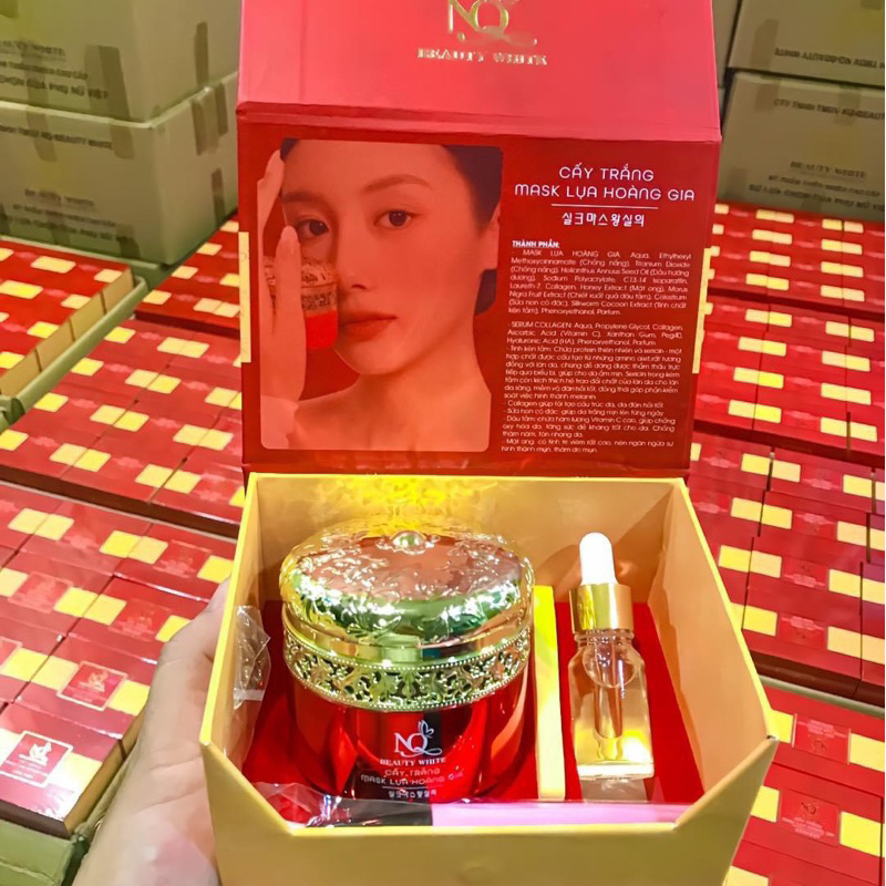 Cấy trắng lụa hoàng gia 4 món - Hàng loại 1