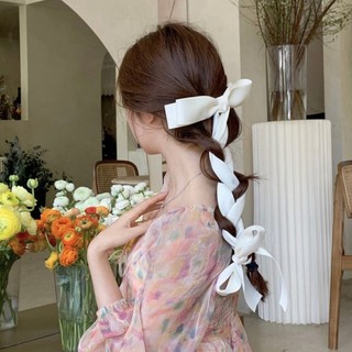 🎀 Kẹp mỏ vịt 🎀 Kẹp Tóc Nơ Tiểu Thư Ribbon Đuôi Dài Phong Cách Hàn Quốc Tinh Tế Thời Trang Hot Trend
