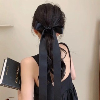 🎀 Kẹp mỏ vịt 🎀 Kẹp Tóc Nơ Tiểu Thư Ribbon Đuôi Dài Phong Cách Hàn Quốc Tinh Tế Thời Trang Hot Trend