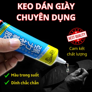 Keo dán giày chuyên dụng. Keo dính giày Zhanlida cao cấp trong suốt siêu dính, không thấm nước