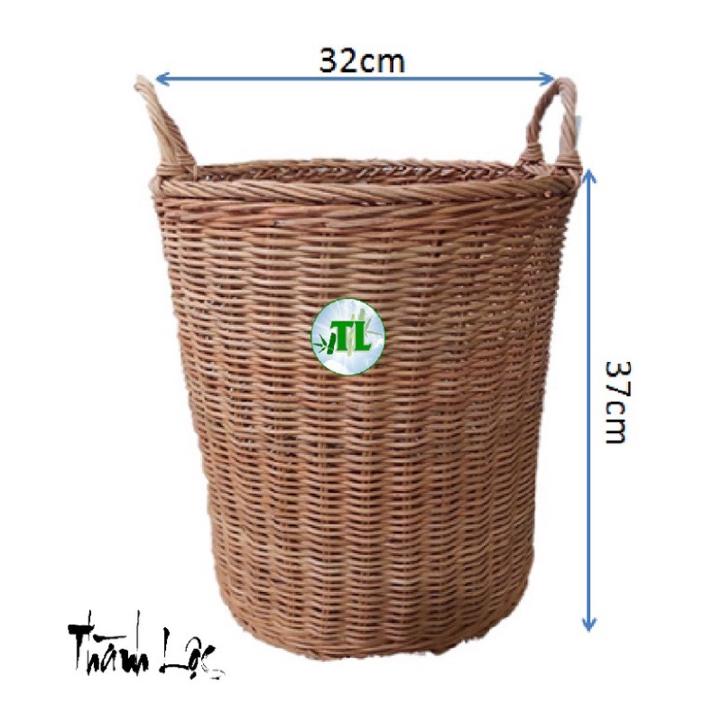 Sọt rác, sọt đựng đồ đa năng, đồ để văn phòng nhiều loại NL mây, lục ...