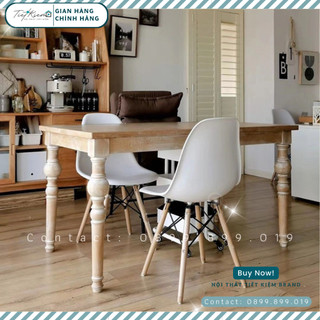 Ghế ngồi chân gỗ sồi Nội Thất Tiết Kiệm dành cho bàn làm việc thiết kế ikea và bàn văn phòng chịu lực tốt GE7979