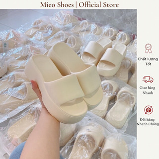 Fullbox Dép Bánh Mì Nhựa QC Xịn / Dép Bánh Mì Nhựa Quai Ngang Mieo Shoes D2399