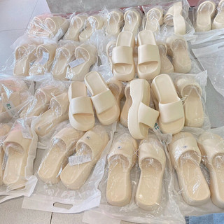 Fullbox Dép Bánh Mì Nhựa QC Xịn / Dép Bánh Mì Nhựa Quai Ngang Mieo Shoes D2399