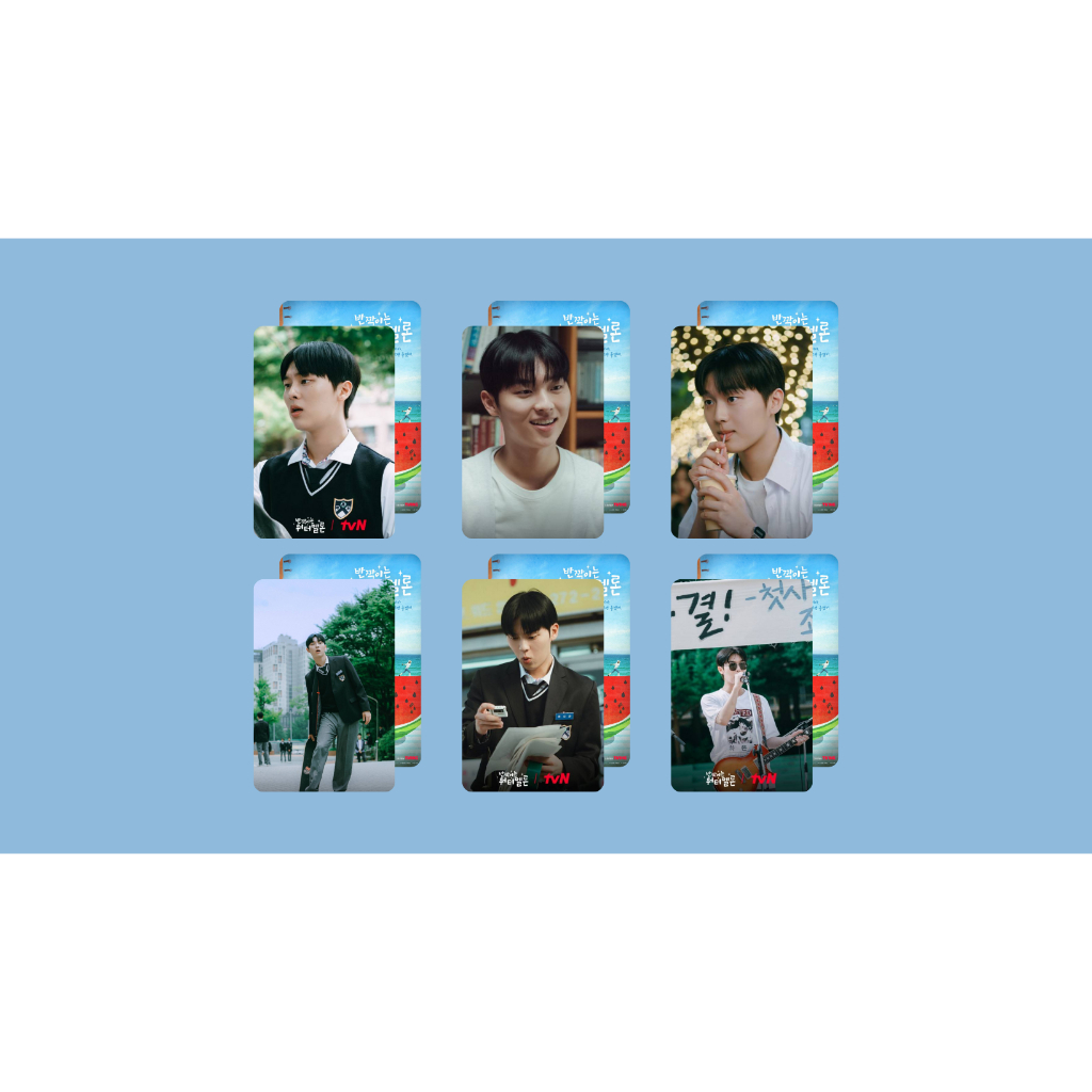 set card bo góc phim "Dưa hấu lấp lánh"-"Twinkling Watermelon" Choi Hyun Wook, Ryeo Un, Shin Eun Soo, Seol In Ah
