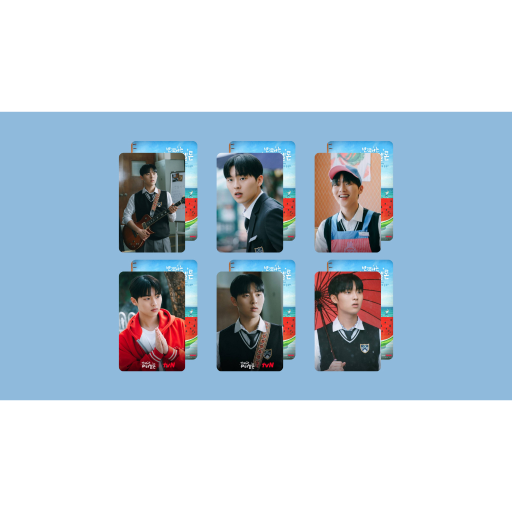 set card bo góc phim "Dưa hấu lấp lánh"-"Twinkling Watermelon" Choi Hyun Wook, Ryeo Un, Shin Eun Soo, Seol In Ah