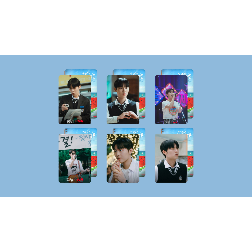 set card bo góc phim "Dưa hấu lấp lánh"-"Twinkling Watermelon" Choi Hyun Wook, Ryeo Un, Shin Eun Soo, Seol In Ah