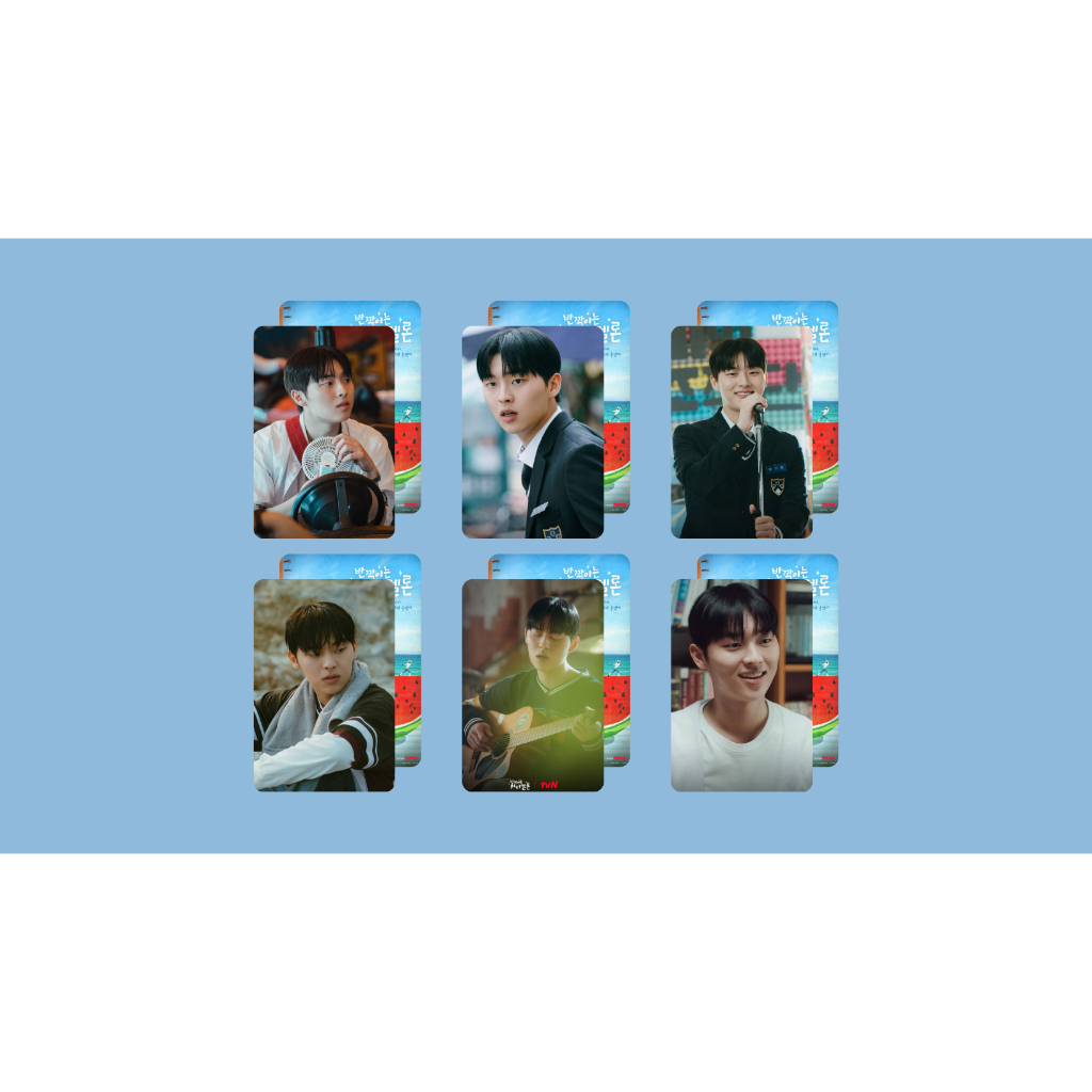 set card bo góc phim "Dưa hấu lấp lánh"-"Twinkling Watermelon" Choi Hyun Wook, Ryeo Un, Shin Eun Soo, Seol In Ah