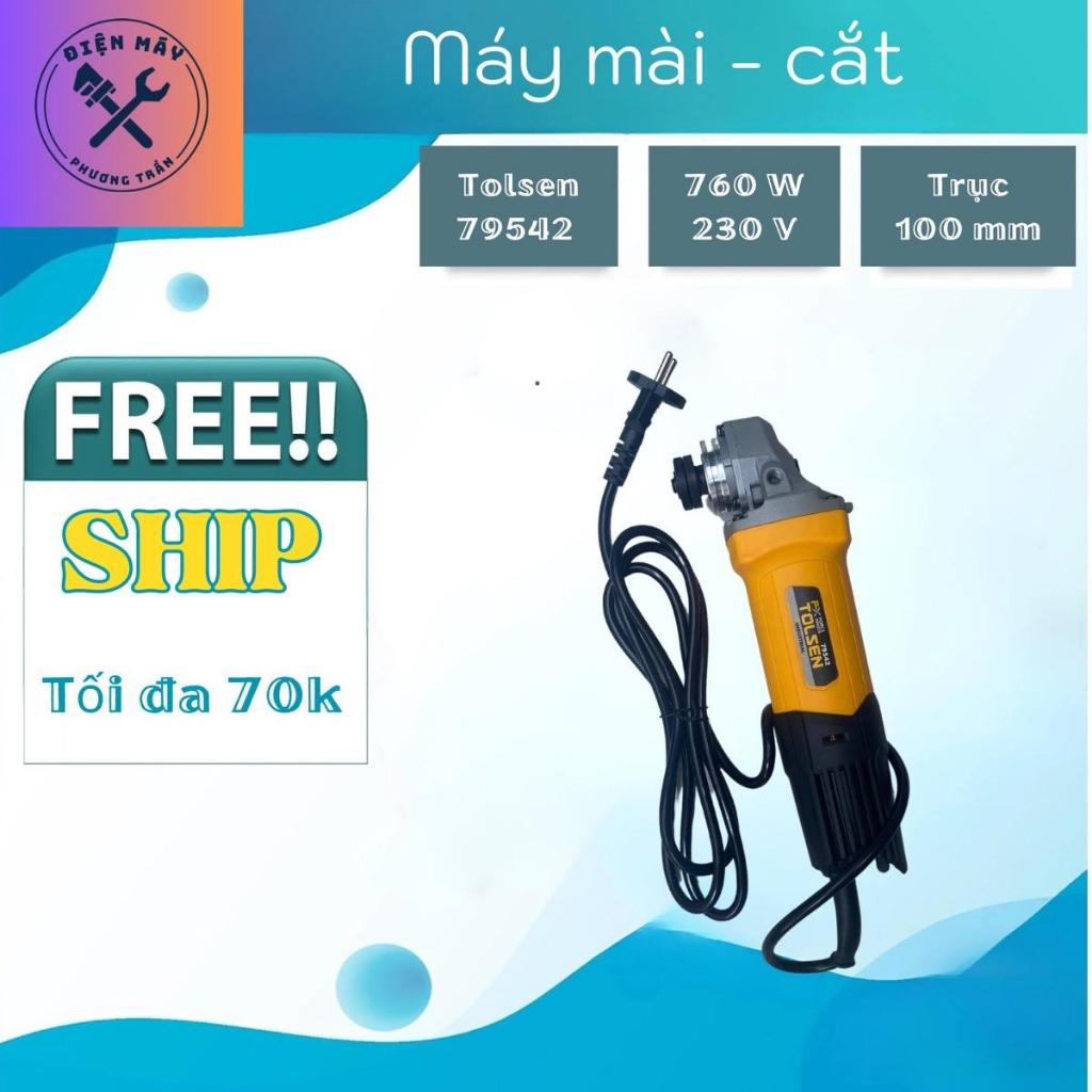 Máy mài góc - máy cắt công nghiệp 760W TOLSEN 79542 | Shopee Việt Nam