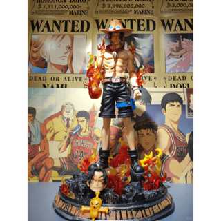 Figurine One Piece Portgas D. Ace - 56cm