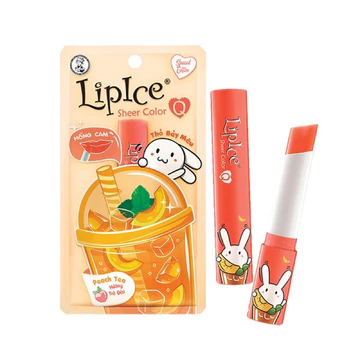 SON LIPICE THỎ 7 MÀU ( HƯƠNG TRÀ ĐÀO)