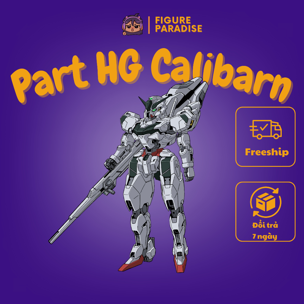 Bộ Phận Thay Thế NEW Cho Gundam Calibarn HG TWFM 1/144 Bandai | Shopee ...