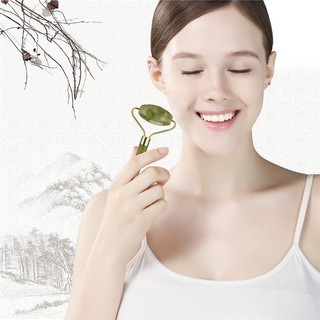 Đá Lăn Mặt Massage 2 Đầu,  Thanh Đá Lăn Massage Mặt, Mắt, Cổ 2 Đầu - Cây Lăn Massage Mặt Đá Tự Nhiên