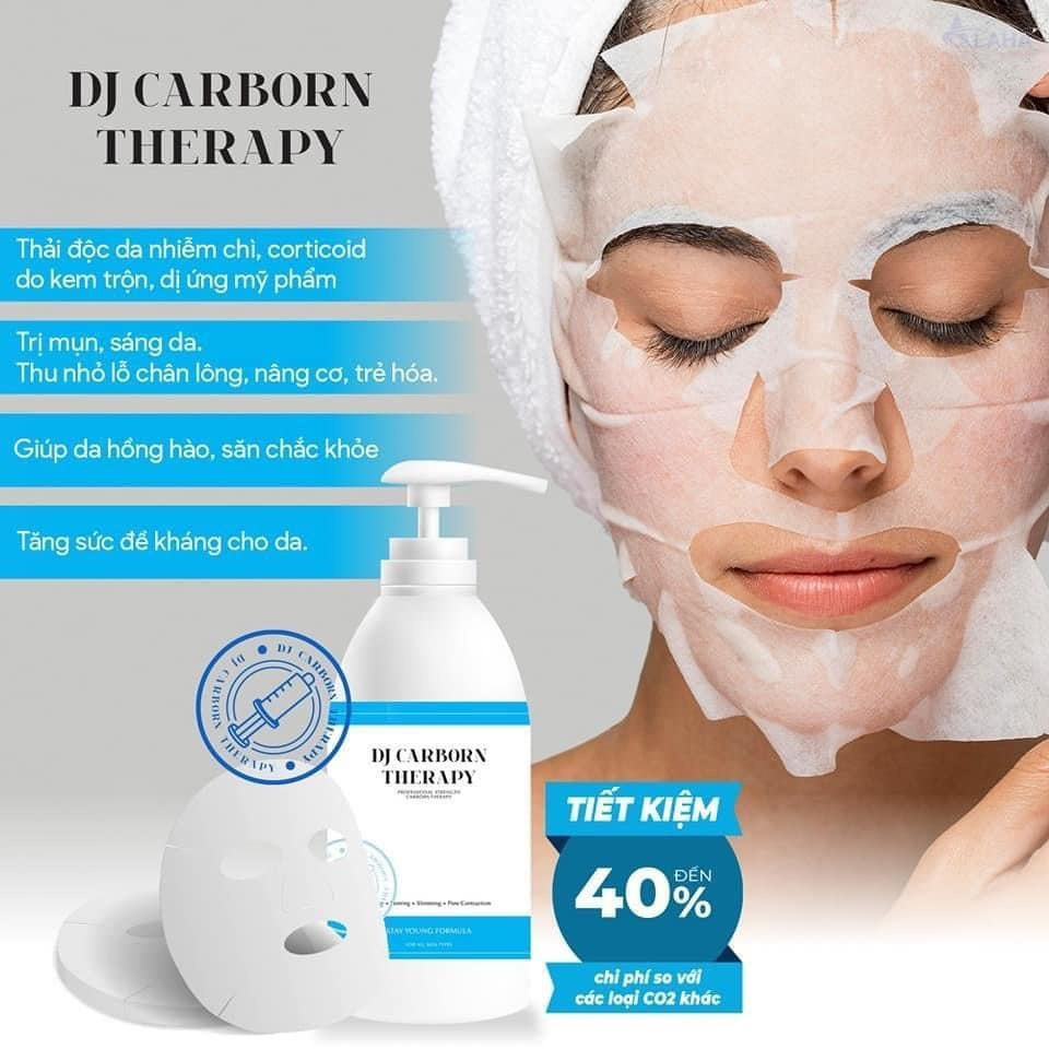 Lẻ 1 miếng mặt nạ giấy thải độc CO2 DJ Carborn Therapy