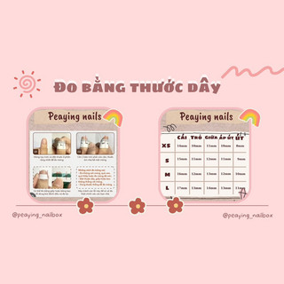 Nailbox form ngắn đơn giản dễ thương theo yêu cầu khách