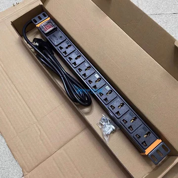 ổ cắm ,thanh nguồn PDU,ổ tủ rack 8 chấu lõi đồng cao cấp dây dài 1.5m có chống sét