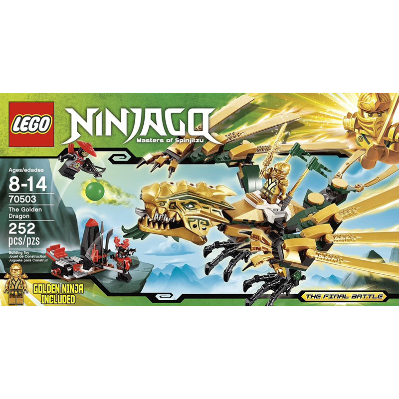 LEGO 70503 ninjago rồng vàng huyền thoại | Shopee Việt Nam