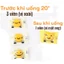 Kẹo Giải Rượu Hàn Quốc Vegtometo Vị Xoài Mật Ong Chống Say Rượu Siêu Tốc Gói 4 viên