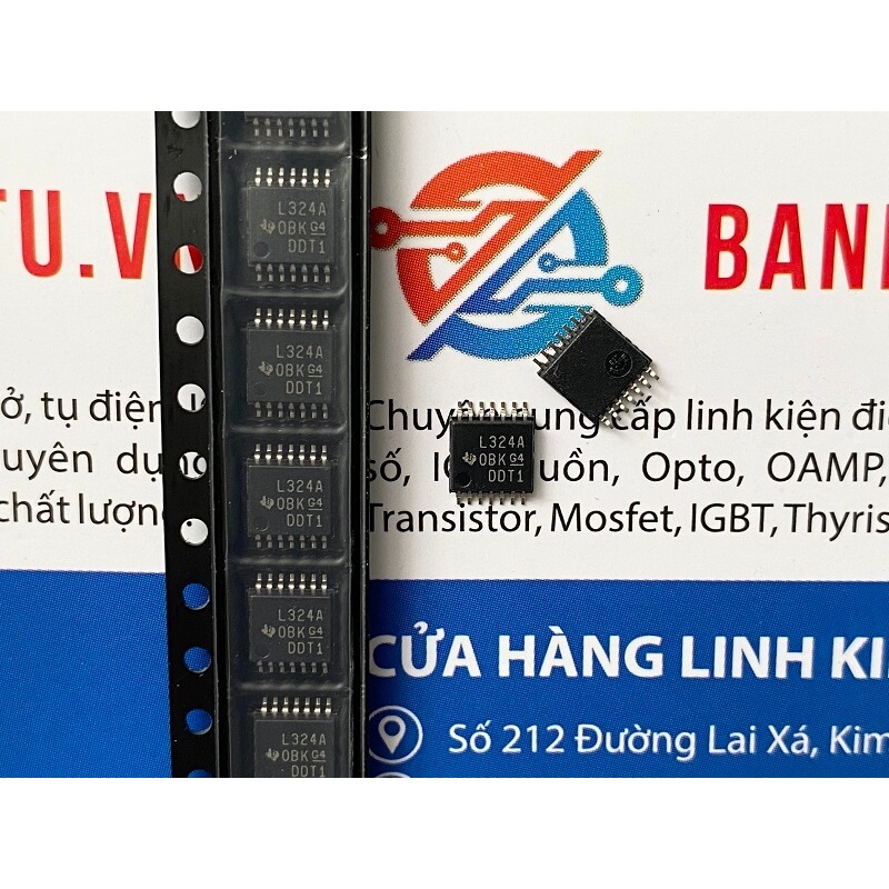 [Combo 10 con] L324A, LM324DR, LM324 TSSOP14 IC | Shopee Việt Nam