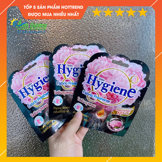 Túi thơm để tủ quần áo Hygiene Thái Lan thơm phòng treo xe phòng ngủ hương hoa 8gr/9gr