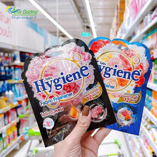 Túi thơm để tủ quần áo Hygiene Thái Lan thơm phòng treo xe phòng ngủ hương hoa 8gr/9gr