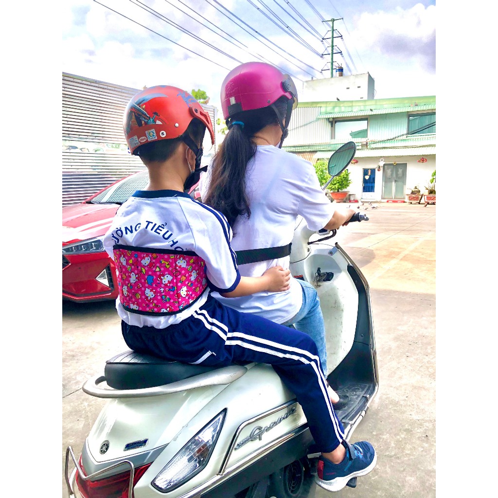 [ ĐAI LỚN ] Đai Đi Xe Máy Cho Bé  Đai An Toàn Chở Bé Nịt Trước Sau , ĐAI LỚN CAO CÁP CHO BÉ ĐA DẠNG MẪU
