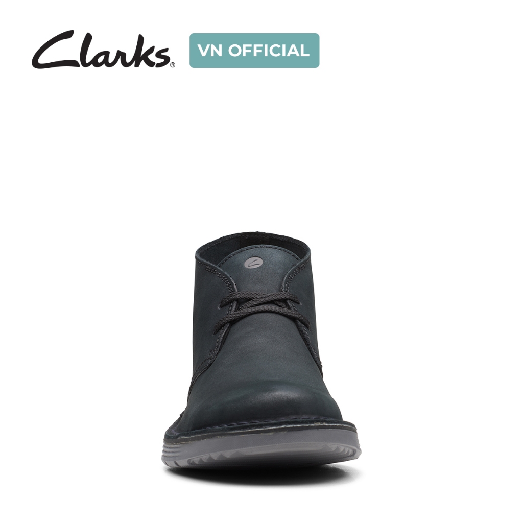 Ảnh Giày Bốt Cổ Thấp Da Nubuck Nam Clarks - Brahnz Mid 2