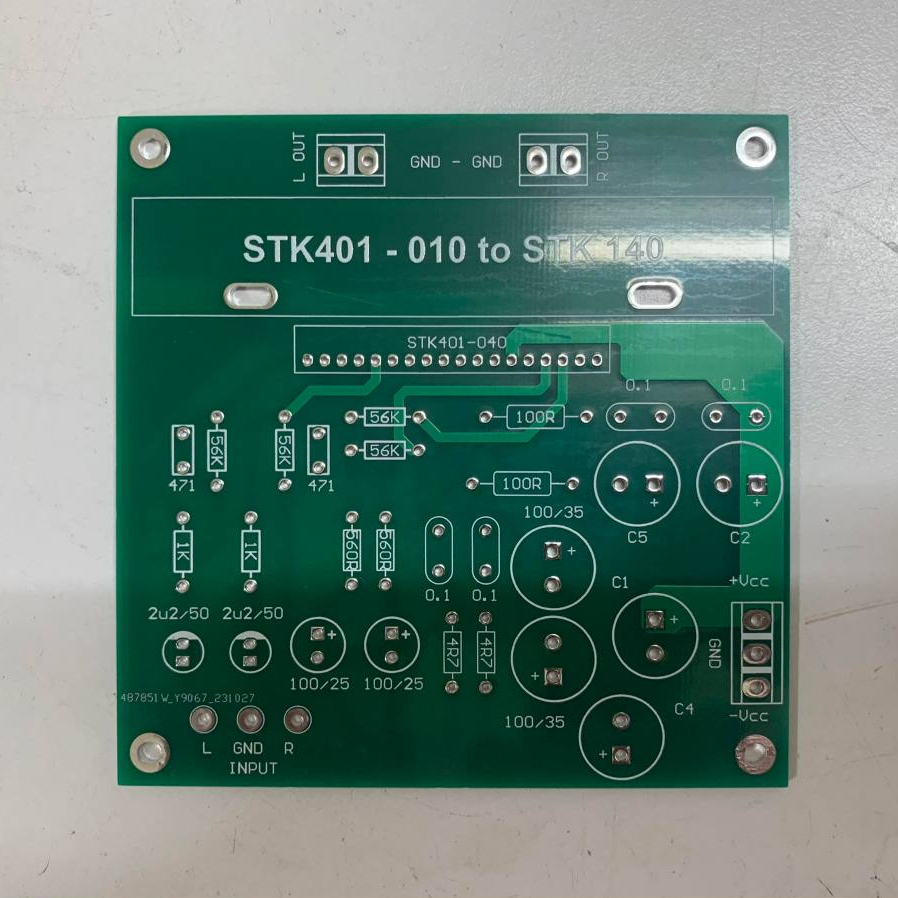 Mạch khuếch đại âm thanh STK401 xxx 01 PCB  Shopee Việt Nam 