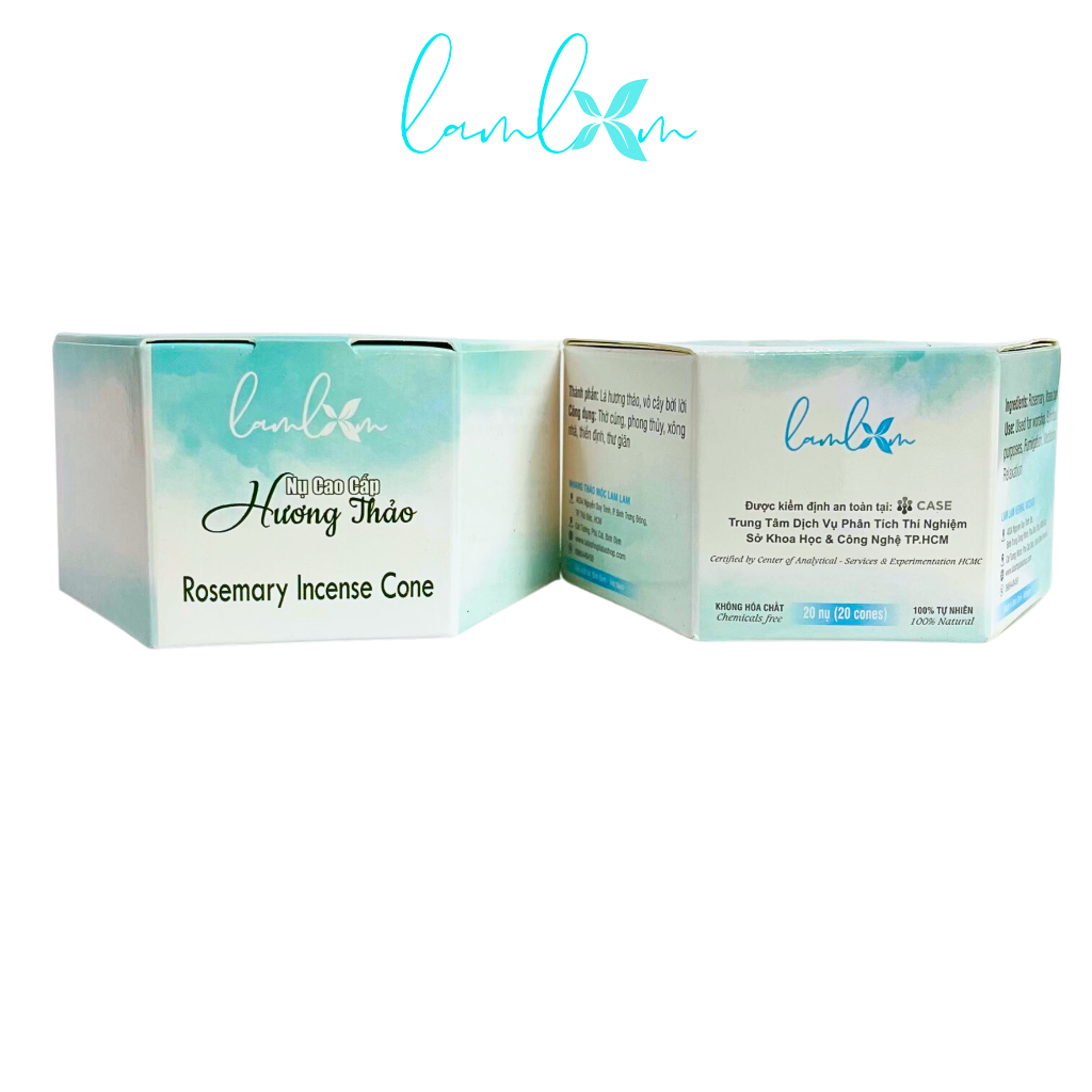 Trầm nụ Rosemary Lam Lam nụ khói ngược tự nhiên từ cây Hương Thảo