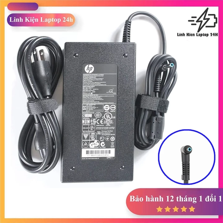 Sạc Dùng Cho Laptop HP 19.5V-7.7A 150W HP ZBook 15 17 HP OMEN 15 17 HP Gaming Pavilion 15 17, HP Envy 15 15T 17