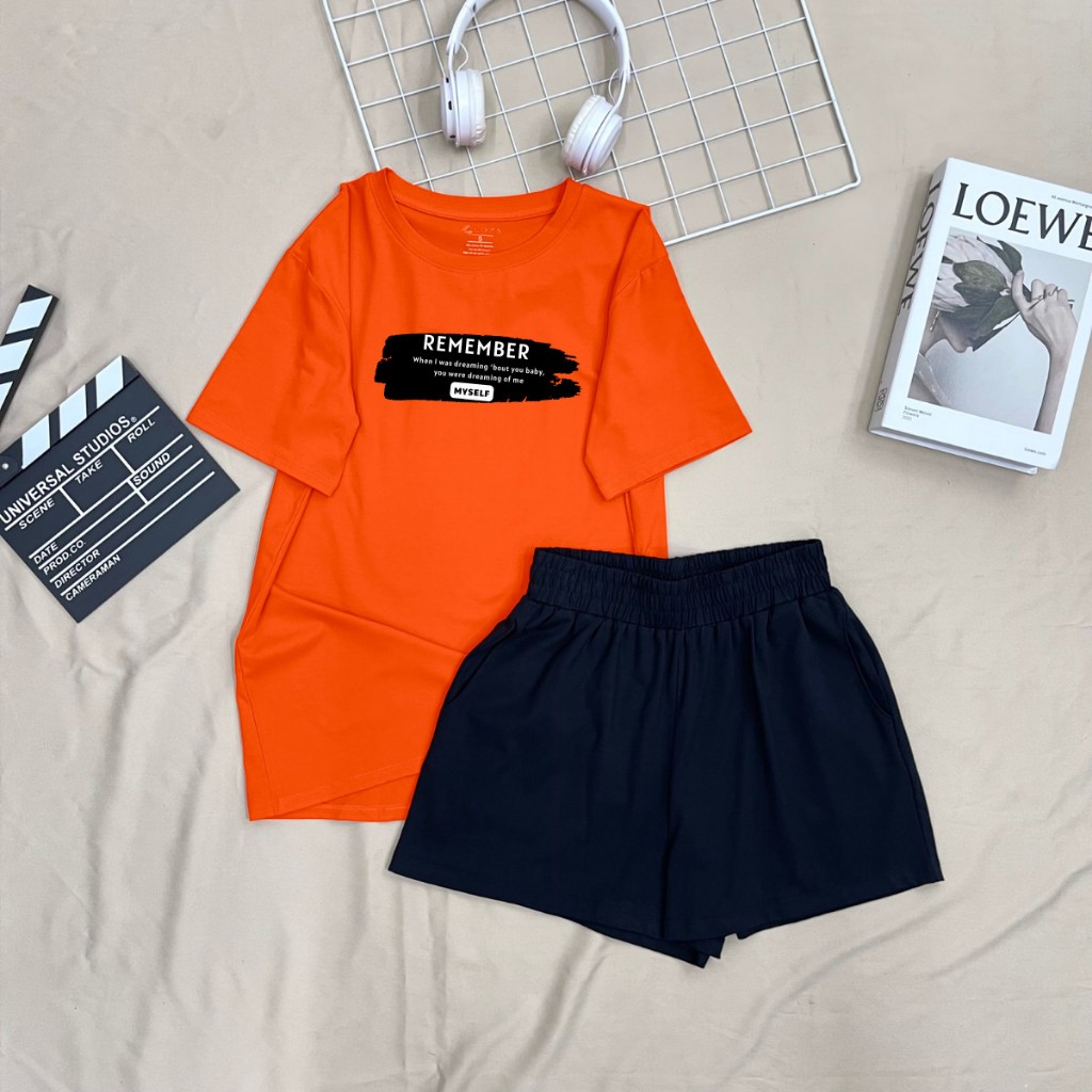 Ảnh Đồ bộ nữ LOZA 'Remember' form rộng - Set đồ nữ mùa hè chất liệu thun cotton 4 chiều - BP15 4