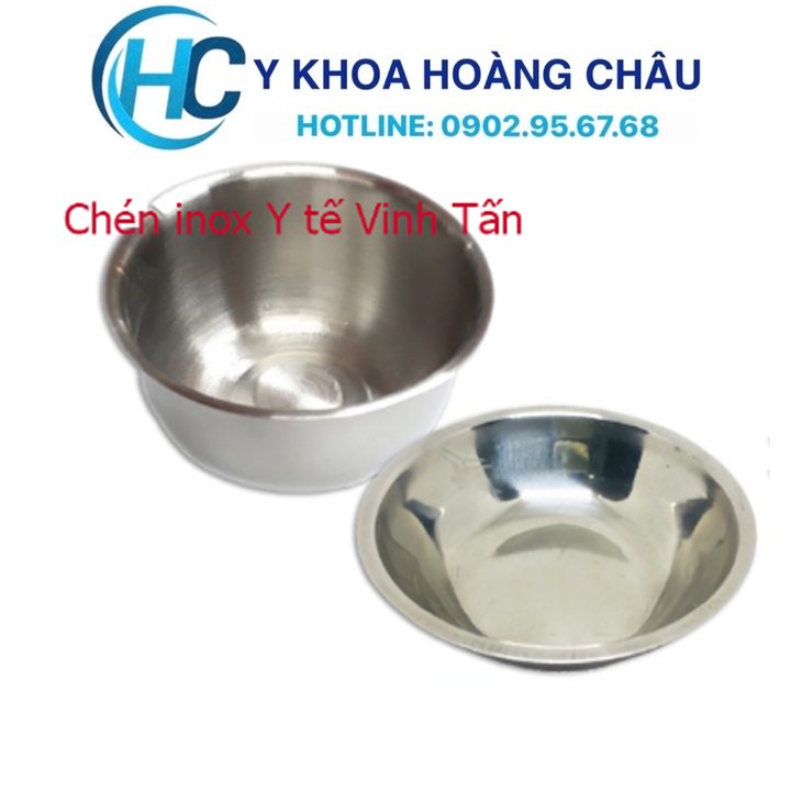 Chén Inox Y Tế Vinh Tấn | Sâu, Cạn, Chén số 2, Chén số 3, Inox 304 Cao ...