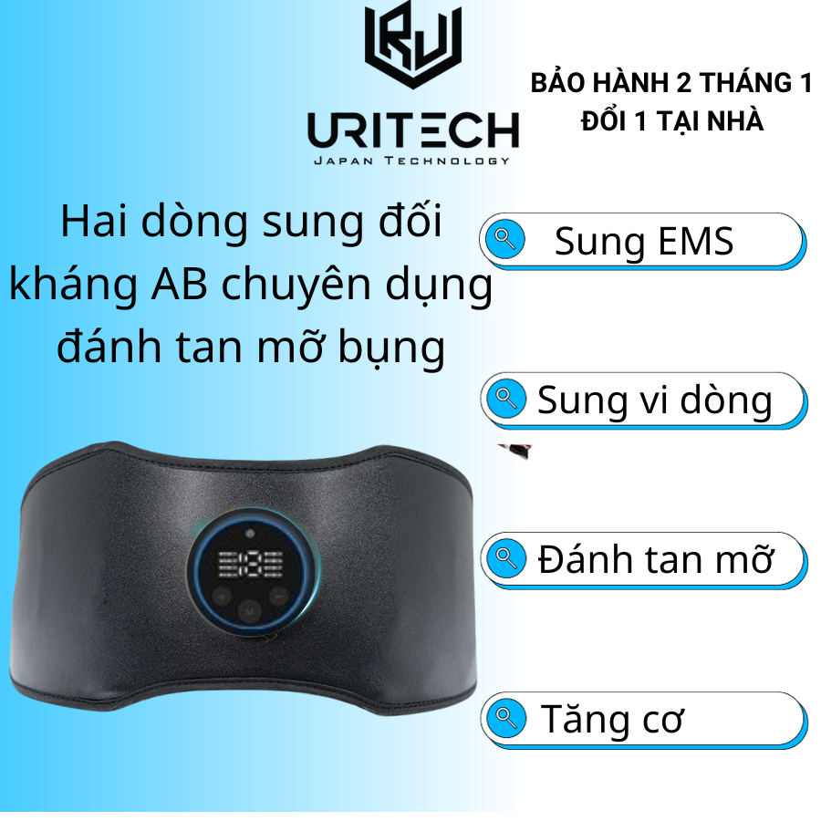 Máy Massage Đánh Tan Mỡ Bụng Ab Domial
