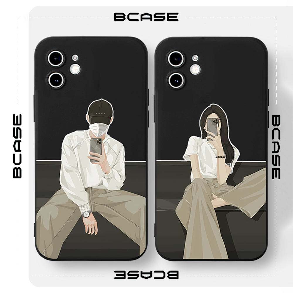 Ốp Điện Thoại Bcase cặp đôi cực ngầu chụp ảnh đẹp Iphone 14 13 12 11 ...