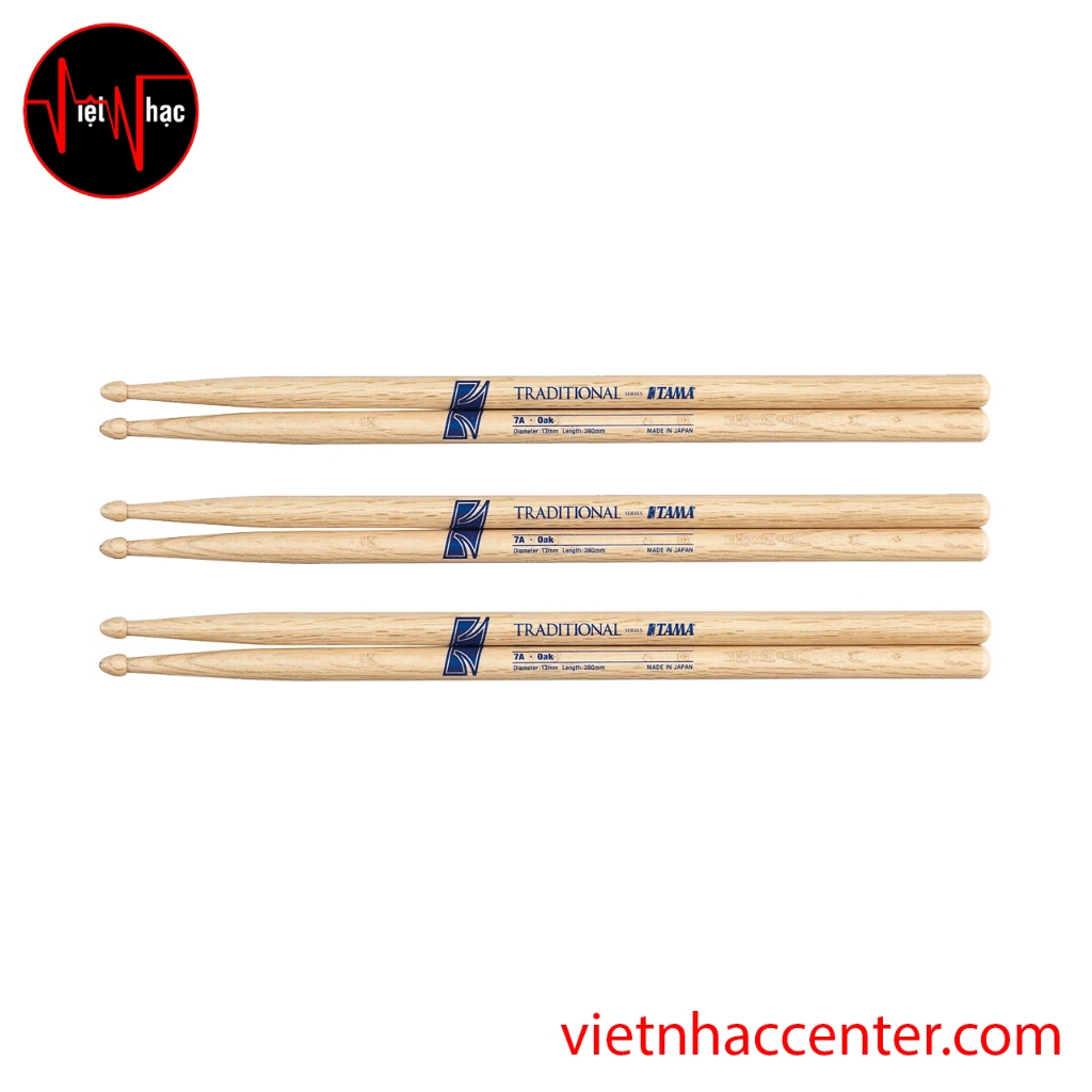 Dùi Trống TAMA 7A Traditional Series Oak Stick | Shopee Việt Nam