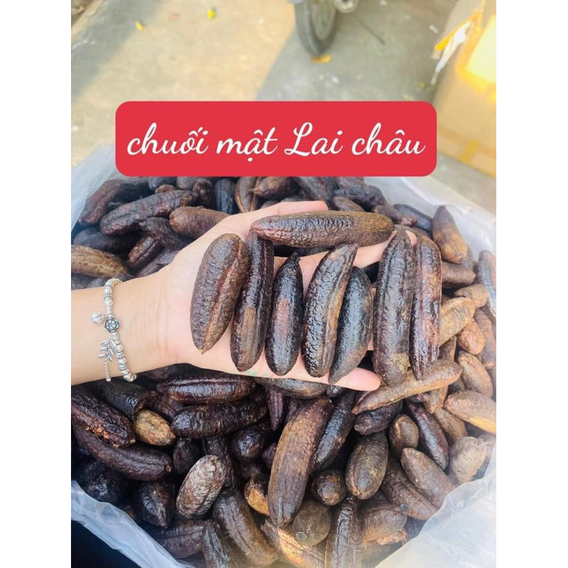 Chuối chín mật rừng Tây Bắc 1kg khô, thơm ngon, chuối chín cây sấy khô 1kg