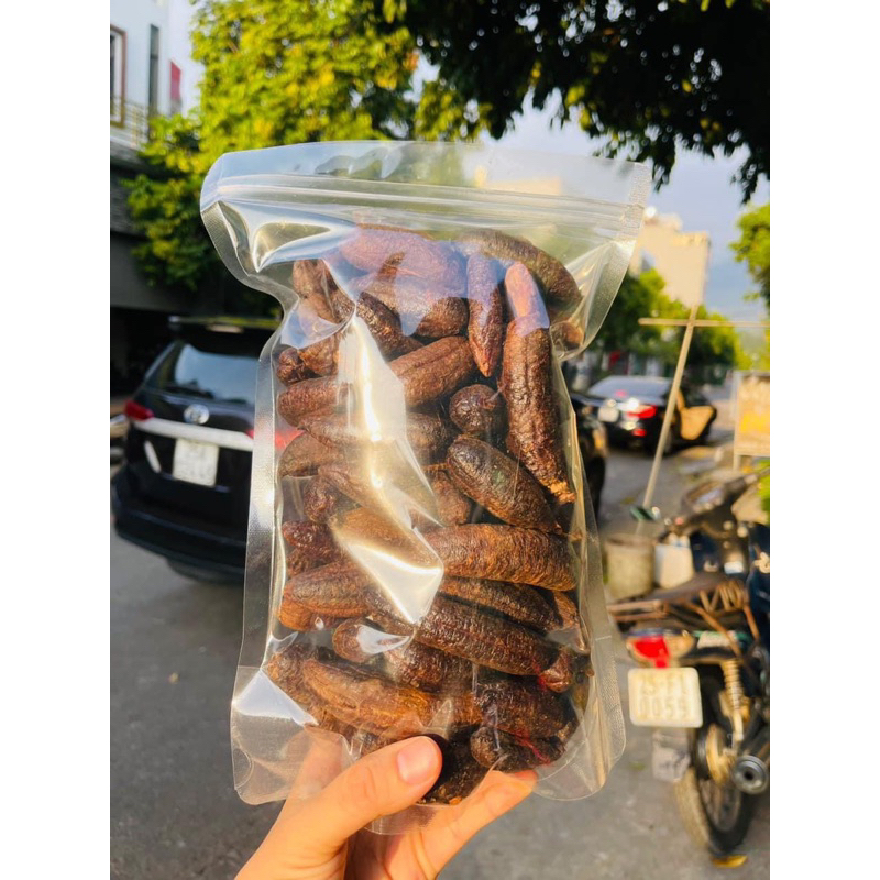 Chuối chín mật rừng Tây Bắc 1kg khô, thơm ngon, chuối chín cây sấy khô 1kg