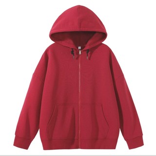 áo khoác hoodie zip nữ nam nỉ bông form rộng KONOVA có mũ chất liệu dày dặn
