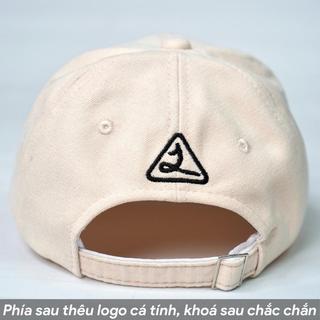 Mũ lưỡi trai, nón kết nam nữ thêu chữ chất liệu kaki thoáng mát thời trang Hàn Quốc đẹp giá rẻ
