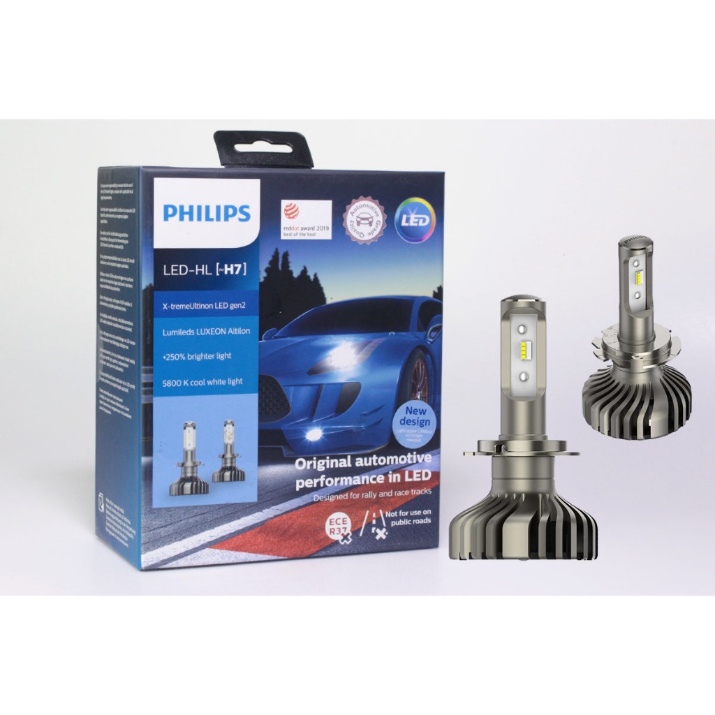 Ampoules LED Philips X-tremeUltinon Gen2 P21W - Blanc 6000K, Pour Feux Inversés