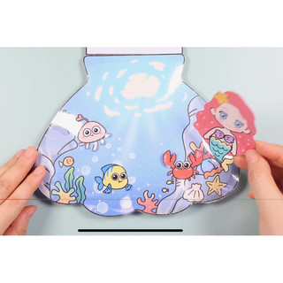 Ngôi nhà tiên cá ariel - búp bê Dory
