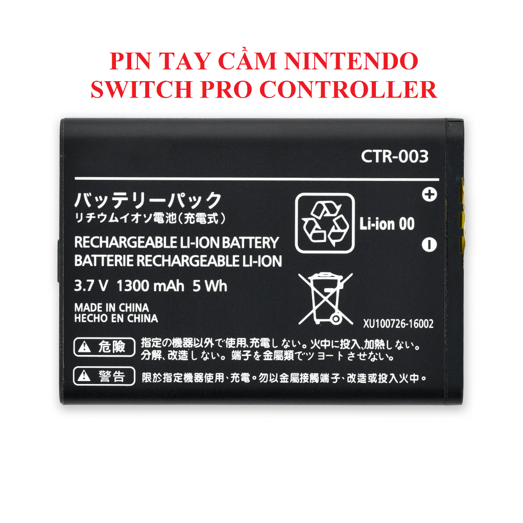Pin Tay Cầm Switch Pin Nintendo Switch Pro Controller Pin Switch Pro