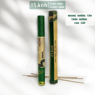 Nhang Không Tăm Trầm Hương Cao Cấp 3 Lành 20cm Ống 30gr Tự Nhiên 100% Ít Khói 15 Năm Thờ Cúng Yoga