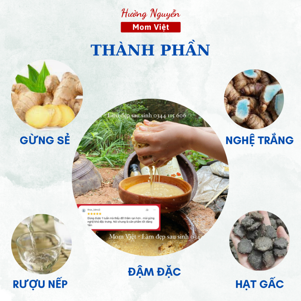 [ 500ML ] GỪNG NGHỆ HẠT GẤC HẠ THỔ [ KHÔNG VÀNG QUẦN ÁO ] MOM VIỆT THOA BODY BỤNG GIẢM EO THÂM RẠN KHỬ MÙI MẸ SAU SINH