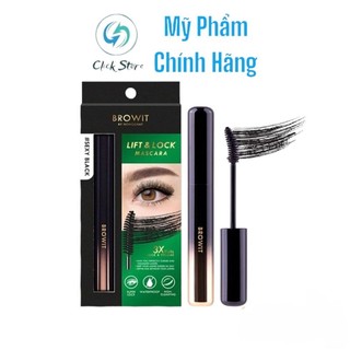 Chuốt Mi Browit Lift & Lock Mascara Uốn Cong Và Dày Mi #Sexy Black 6G