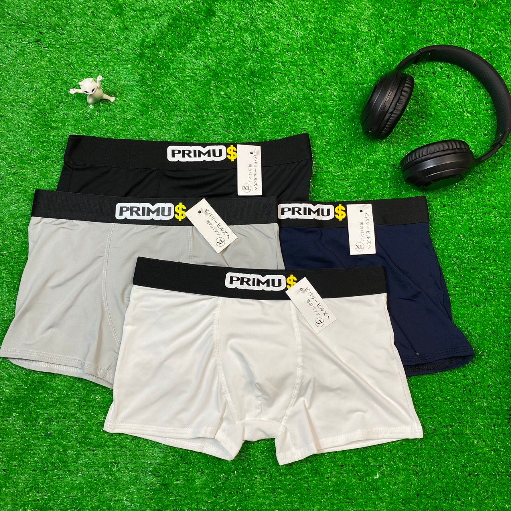 Combo 3,4,5 Quần Sịp đùi Primu$ thun lạnh , Quần lót nam co dãn kháng khuẩn