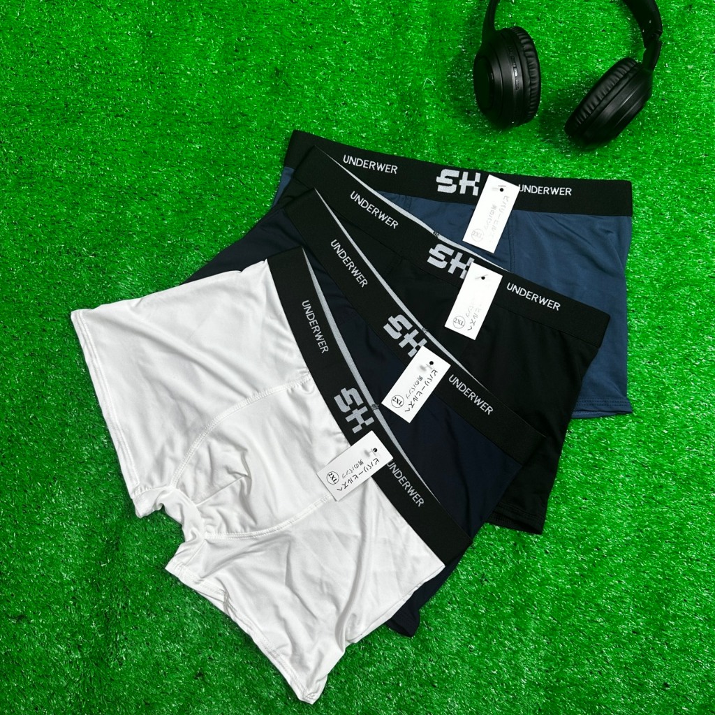 Combo 3,4,5 Quần Sịp đùi boxer SH Thun lạnh , Quần lót nam co dãn kháng khuẩn